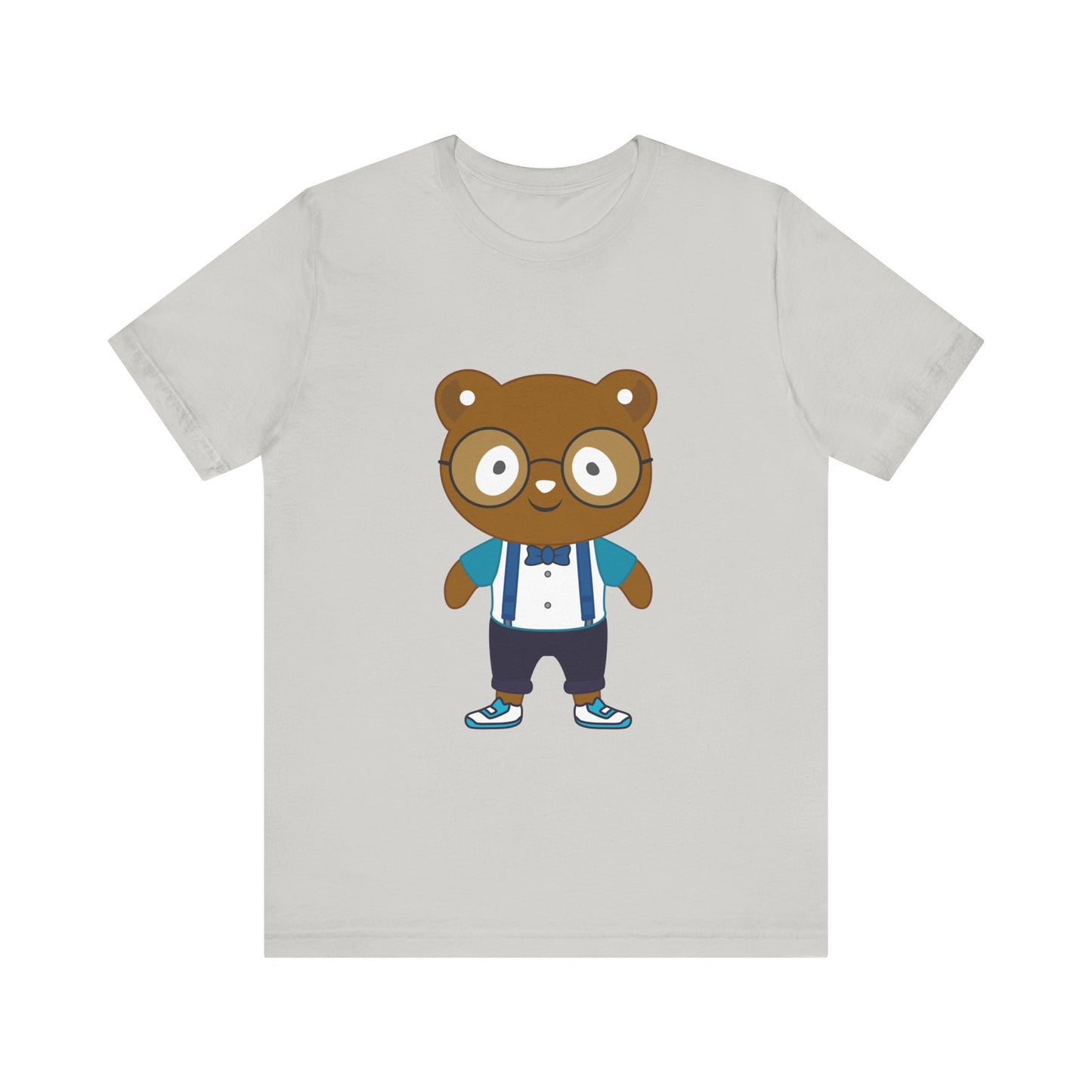 Cute Bear Graphic Unisex Tee - Perfect for Kids and Animal Lovers