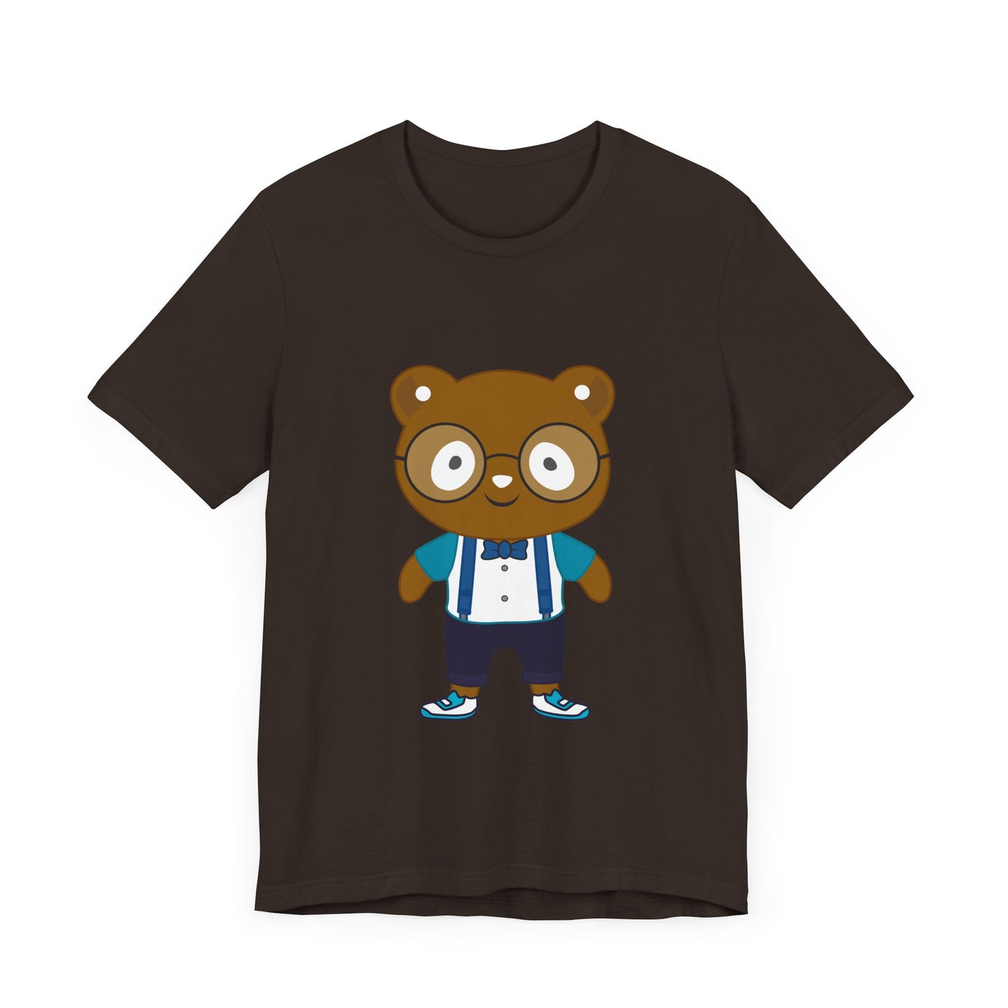 Cute Bear Graphic Unisex Tee - Perfect for Kids and Animal Lovers