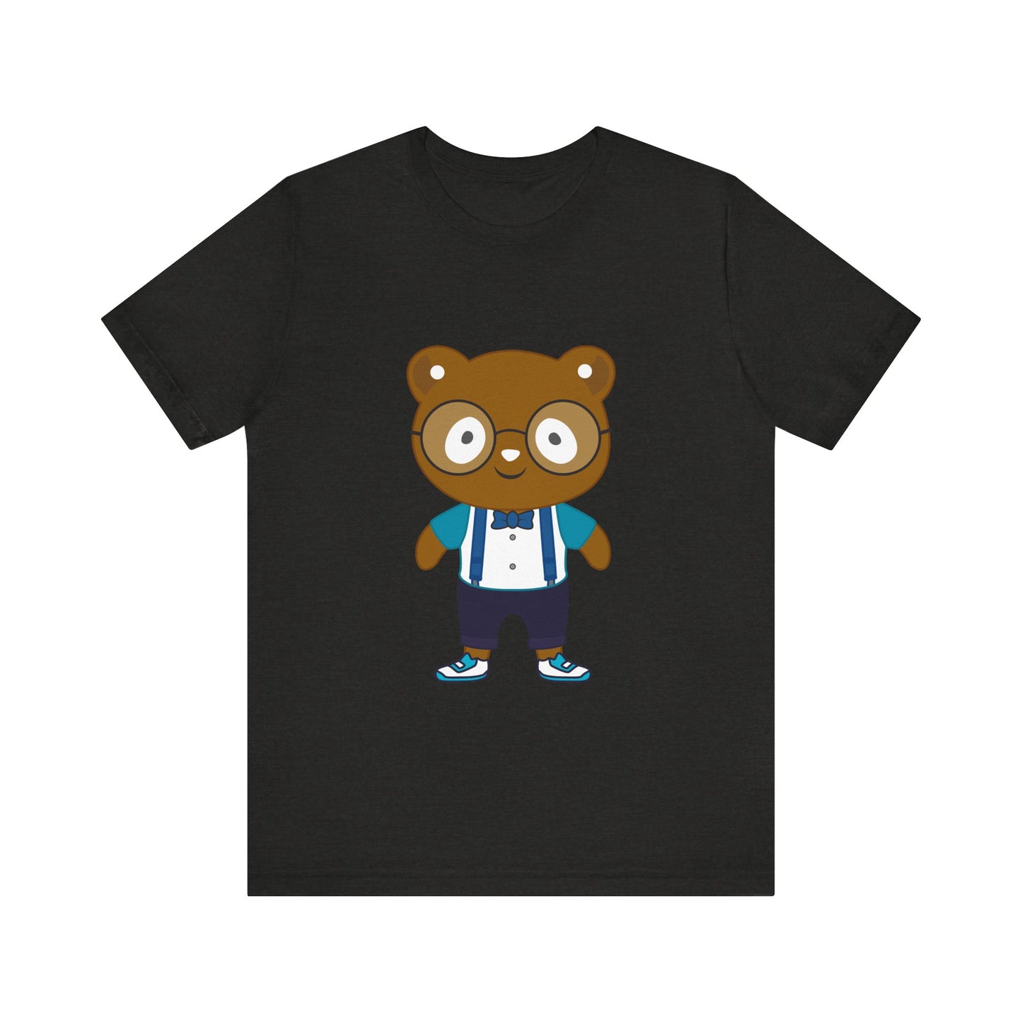 Cute Bear Graphic Unisex Tee - Perfect for Kids and Animal Lovers