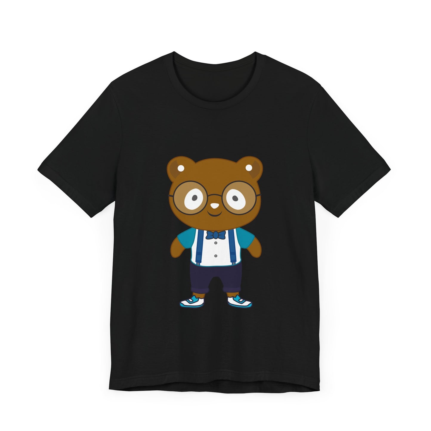 Cute Bear Graphic Unisex Tee - Perfect for Kids and Animal Lovers