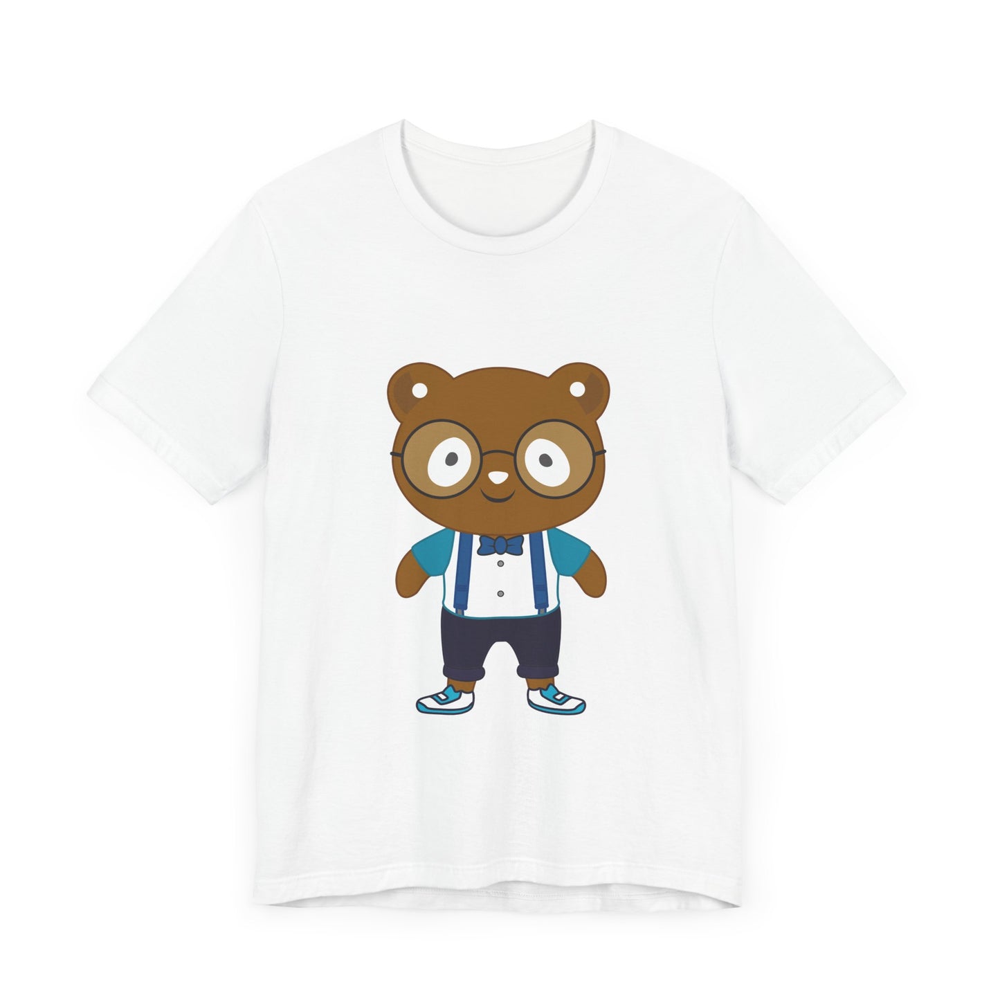 Cute Bear Graphic Unisex Tee - Perfect for Kids and Animal Lovers
