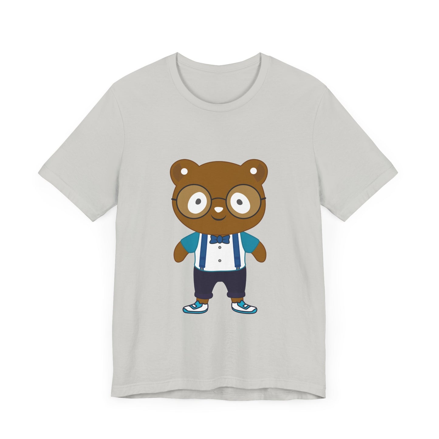 Cute Bear Graphic Unisex Tee - Perfect for Kids and Animal Lovers