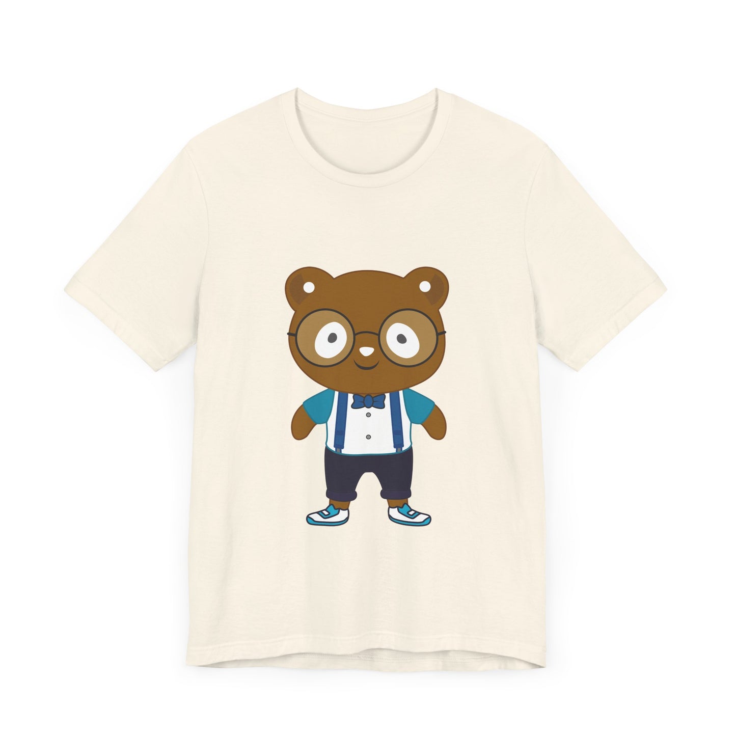 Cute Bear Graphic Unisex Tee - Perfect for Kids and Animal Lovers