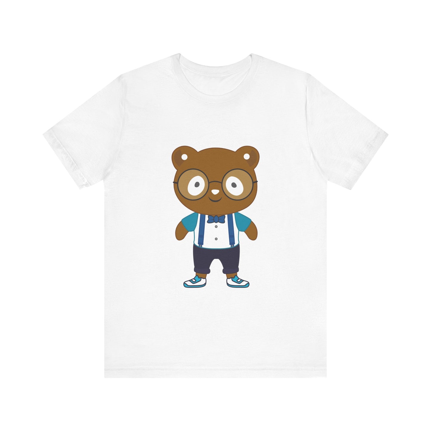 Cute Bear Graphic Unisex Tee - Perfect for Kids and Animal Lovers