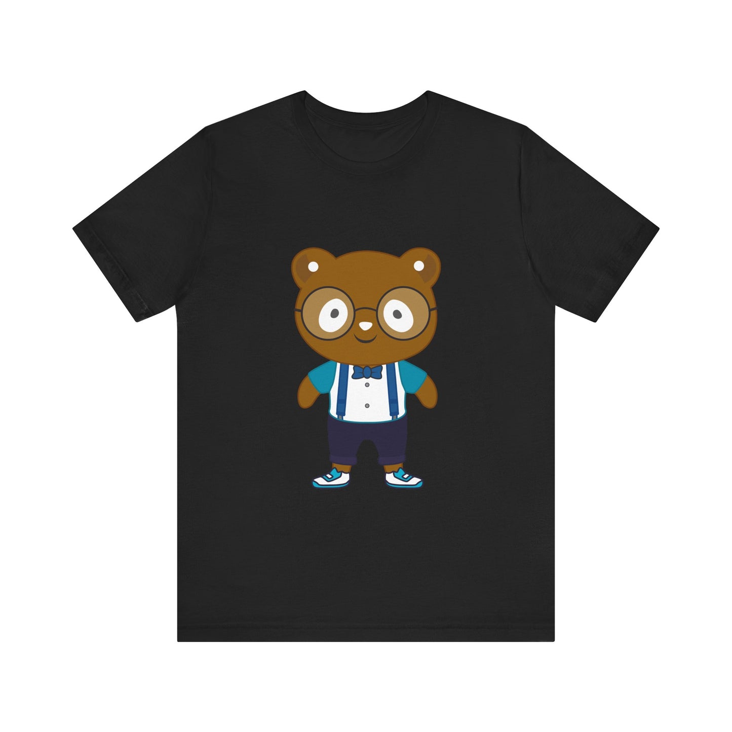 Cute Bear Graphic Unisex Tee - Perfect for Kids and Animal Lovers