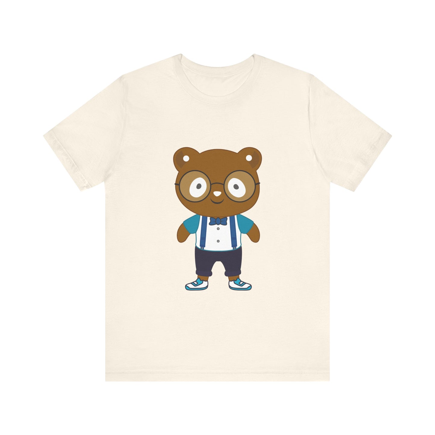 Cute Bear Graphic Unisex Tee - Perfect for Kids and Animal Lovers