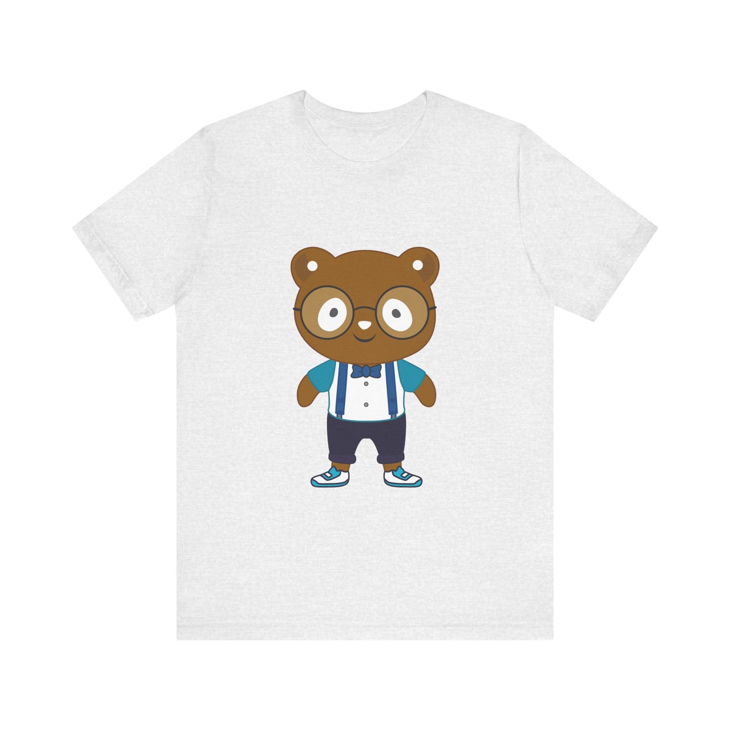 Cute Bear Graphic Unisex Tee - Perfect for Kids and Animal Lovers