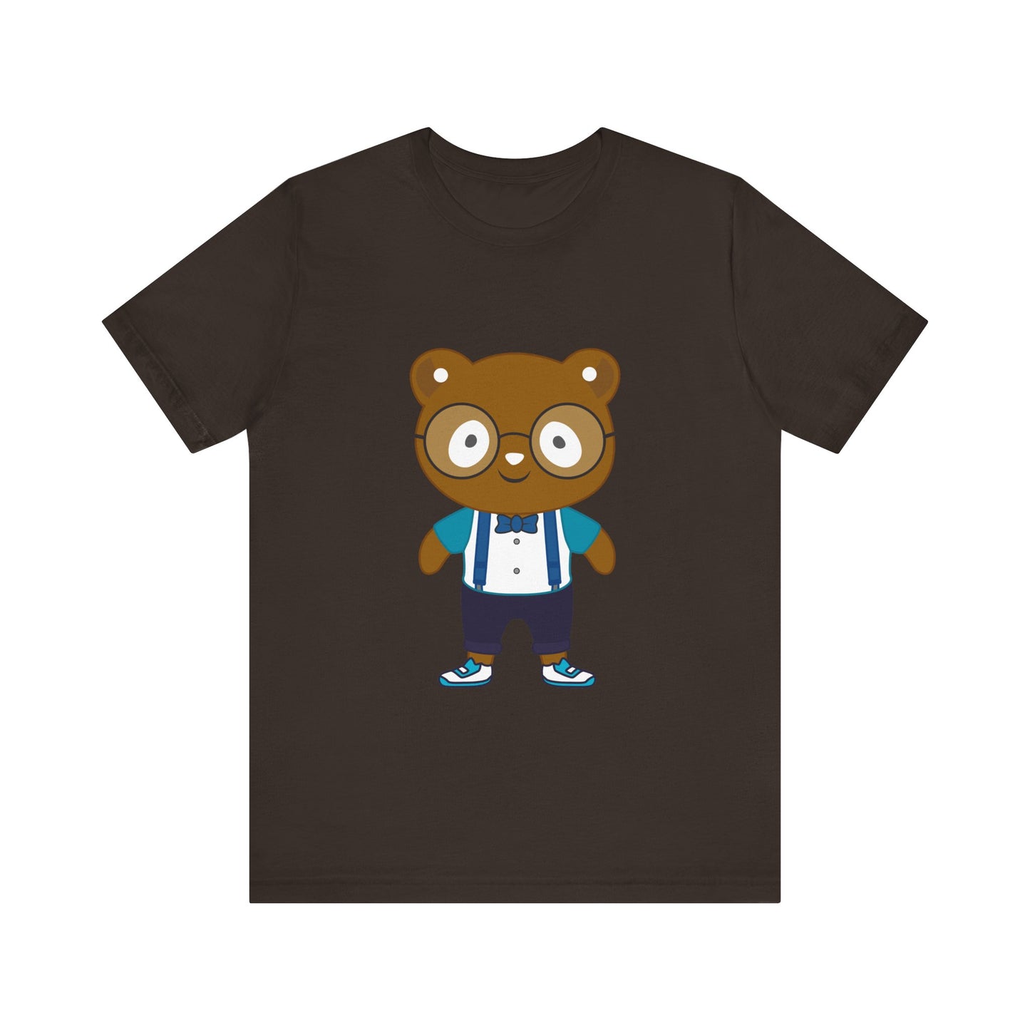 Cute Bear Graphic Unisex Tee - Perfect for Kids and Animal Lovers