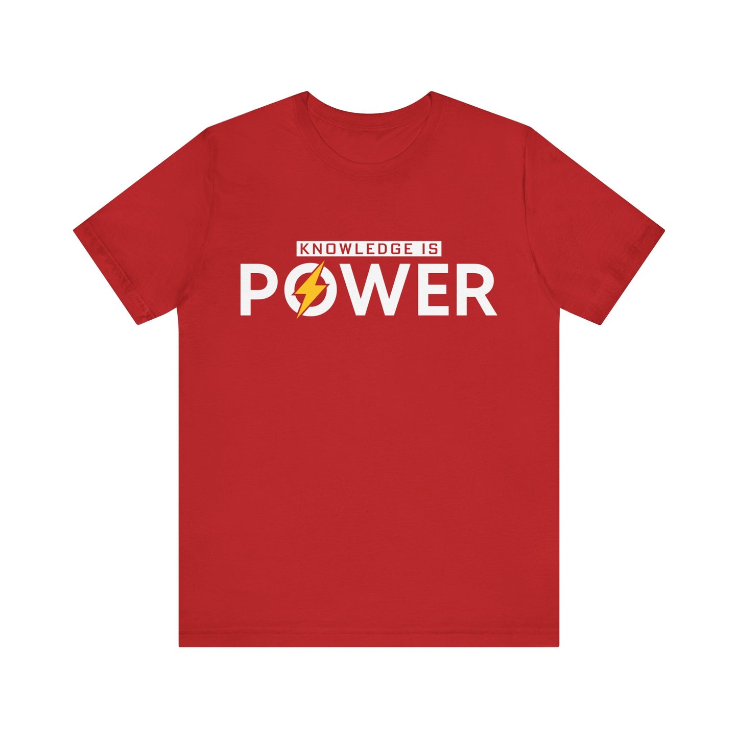 Knowledge is power Unisex Jersey Short Sleeve Tee