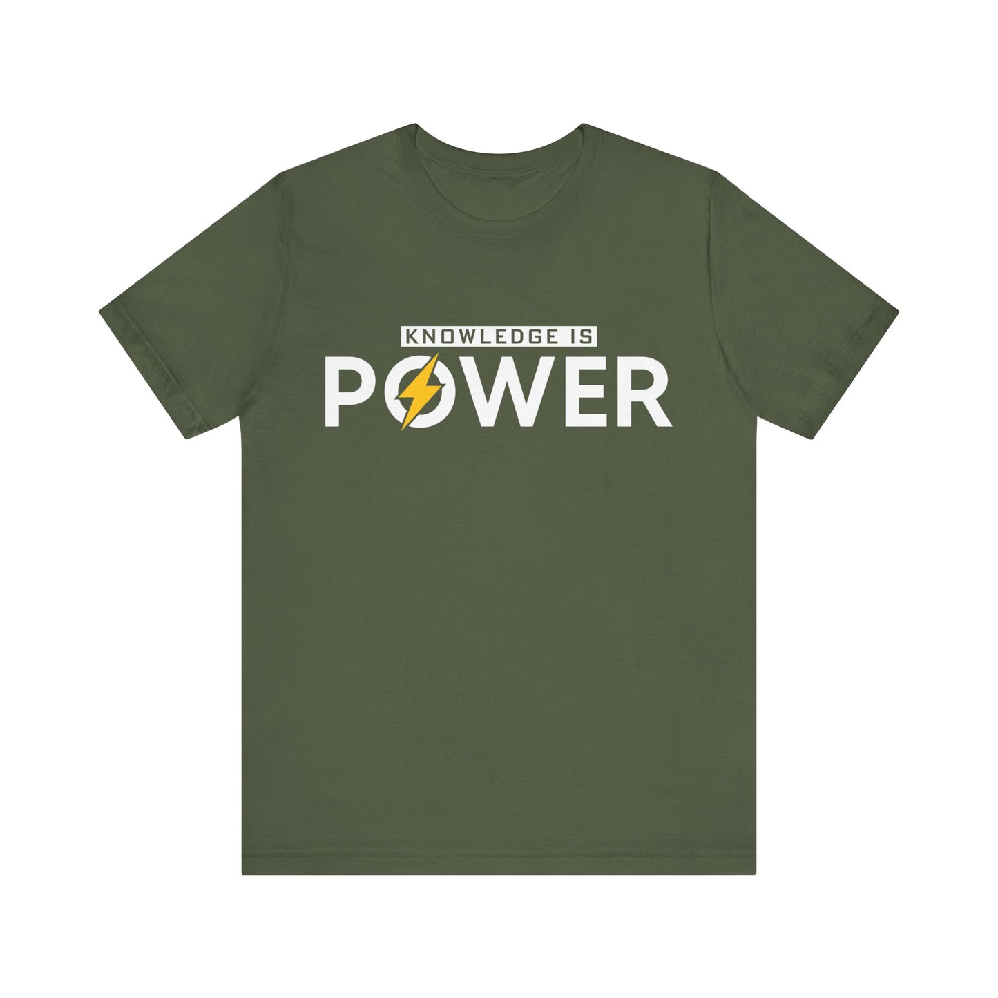 Knowledge is power Unisex Jersey Short Sleeve Tee
